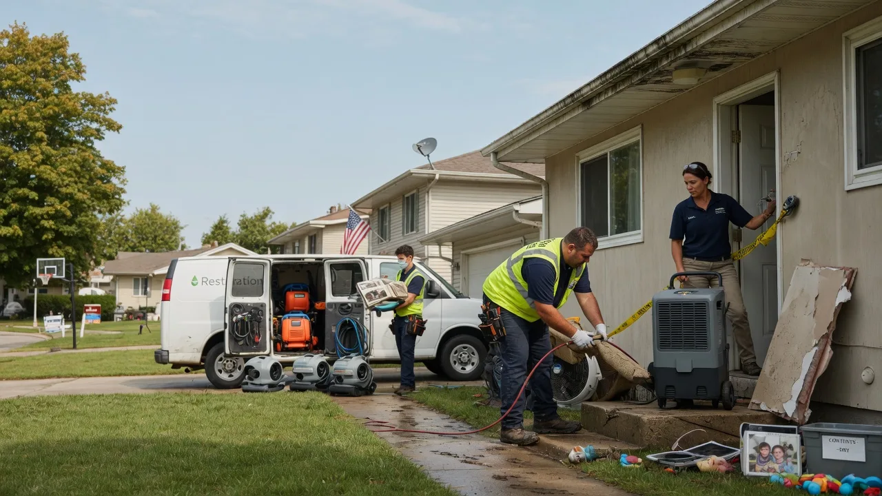 Water Damage Restoration in Saint Louisville, OH near me